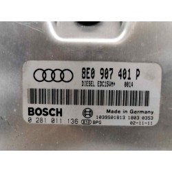 Recambio de centralita motor uce para audi a6 berlina (4b2) 2.5 tdi referencia OEM IAM 8E0907401P 0281011136 