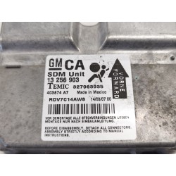Recambio de centralita airbag para opel corsa d enjoy referencia OEM IAM 13256903 327963935 