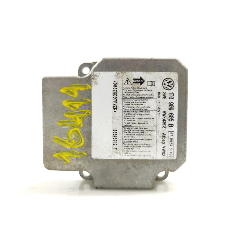 Recambio de centralita airbag para volkswagen touran (1t1) advance referencia OEM IAM 1T0909605B 5WK43518 Recambio de centralita airbag para volkswagen touran (1t1) advance referencia OEM IAM 1T0909605B 5WK43518