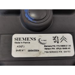 Recambio de motor calefaccion para peugeot 407 st confort referencia OEM IAM 7737080601AE  