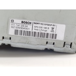 Recambio de sistema audio / radio cd para seat leon (1p1) reference referencia OEM IAM W05P0035186B 5P0035186B 7641238366