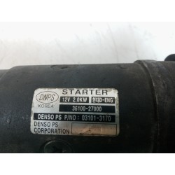 Recambio de motor arranque para hyundai elantra (xd) 2.0 crdi comfort (5-ptas.) referencia OEM IAM 3610027000  