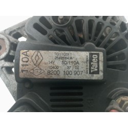 Recambio de alternador para renault megane ii berlina 5p authentique referencia OEM IAM 8200100907  