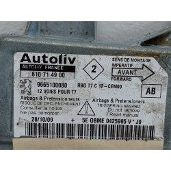 Recambio de centralita airbag para peugeot 308 sport referencia OEM IAM 9665100080 610714900 