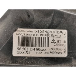 Recambio de faro izquierdo para citroen c5 berlina exclusive referencia OEM IAM 9650115480  