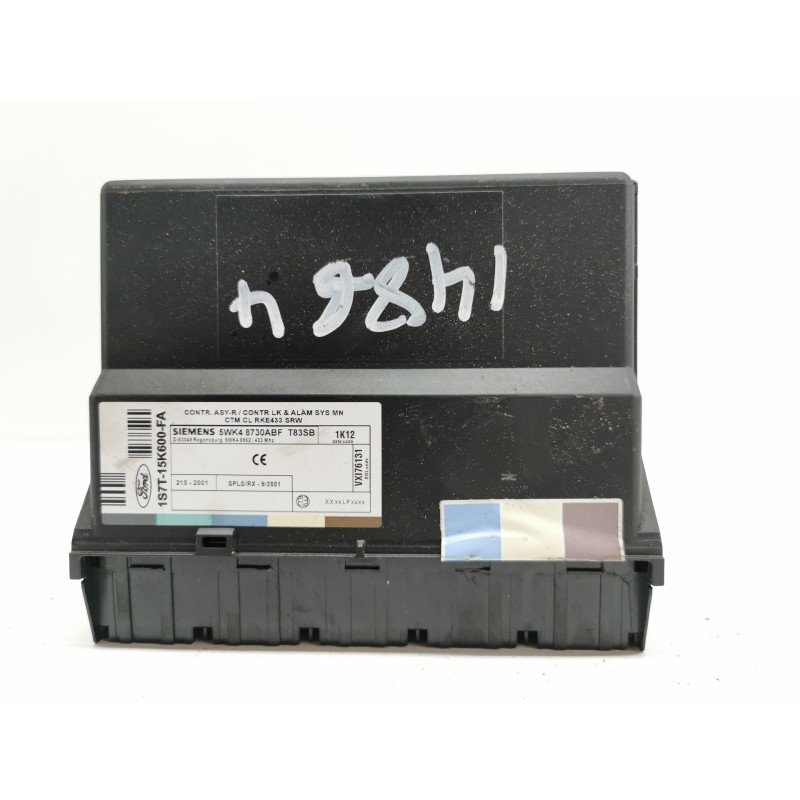 Recambio de centralita confort para ford focus berlina (cak) ghia referencia OEM IAM 1S7T15K600FA 5WK48730ABF Recambio de centralita confort para ford focus berlina (cak) ghia referencia OEM IAM 1S7T15K600FA 5WK48730ABF