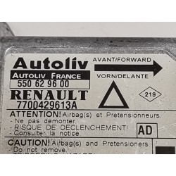 Recambio de centralita airbag para renault laguna (b56) 1.9 dti rt referencia OEM IAM 7700429613A 550629600 