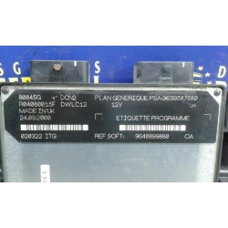 Recambio de centralita motor uce para peugeot 206 berlina xt referencia OEM IAM 9640899880 9639587680 