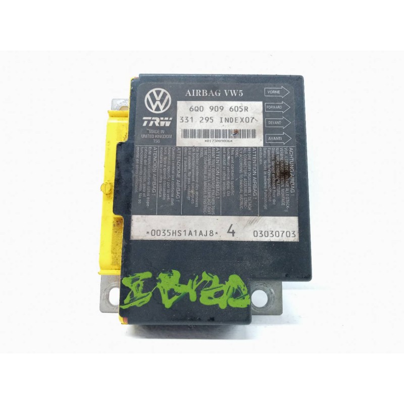 Recambio de centralita airbag para seat ibiza (6l1) cool referencia OEM IAM 6Q0953503AD 331295INDEX07 