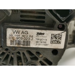 Recambio de alternador para seat leon st (5f8) fr 4drive referencia OEM IAM 03L903023J TG12C113 2611875E