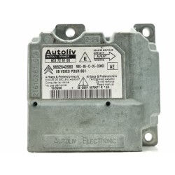 Recambio de centralita airbag para citroen c4 berlina collection referencia OEM IAM 9662643980 603726100 