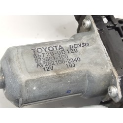 Recambio de elevalunas trasero derecho para toyota auris active referencia OEM IAM 857200D120  