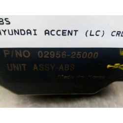 Recambio de abs para hyundai accent (lc) crdi gl referencia OEM IAM 0295625000 5891025402 