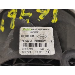 Recambio de faro antiniebla izquierdo para renault scenic iii grand dynamique referencia OEM IAM 261500097R 89208691 