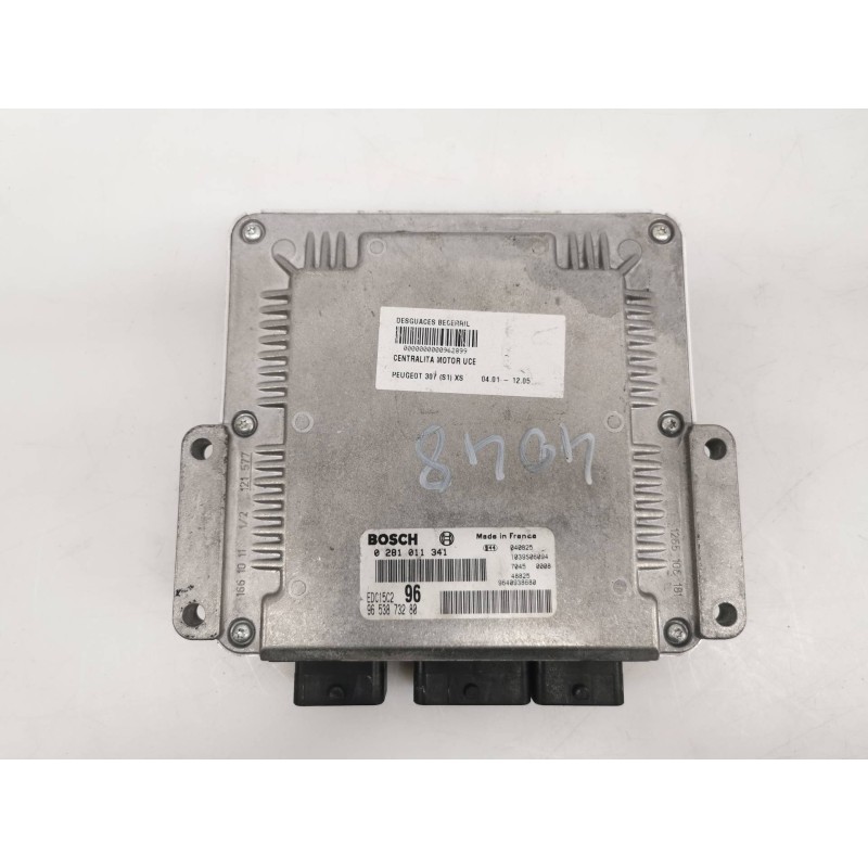 Recambio de centralita motor uce para peugeot 307 (s1) xs referencia OEM IAM 0281011341 9653873280 Recambio de centralita motor uce para peugeot 307 (s1) xs referencia OEM IAM 0281011341 9653873280