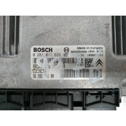 Recambio de centralita motor uce para peugeot 407 st confort referencia OEM IAM 9653958980 0281011633 EDC16C34