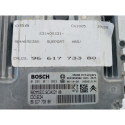 Recambio de centralita motor uce para citroen c4 berlina collection referencia OEM IAM 9661773380 EDC16C34 