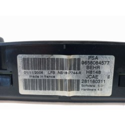 Recambio de mando calefaccion / aire acondicionado para citroen c4 berlina collection referencia OEM IAM 9658084577  