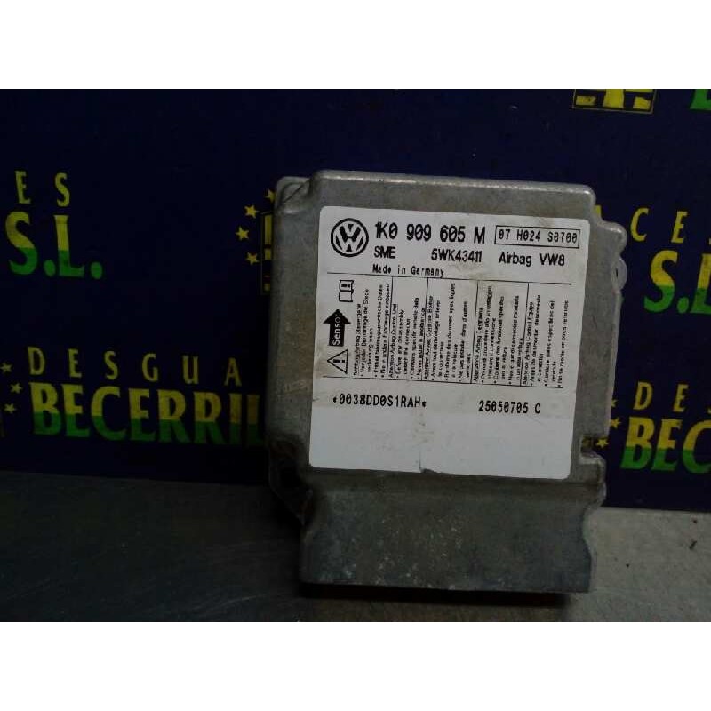Recambio de centralita airbag para skoda octavia berlina (1z3) easy referencia OEM IAM 1K0909605M 5WK43411 Recambio de centralita airbag para skoda octavia berlina (1z3) easy referencia OEM IAM 1K0909605M 5WK43411