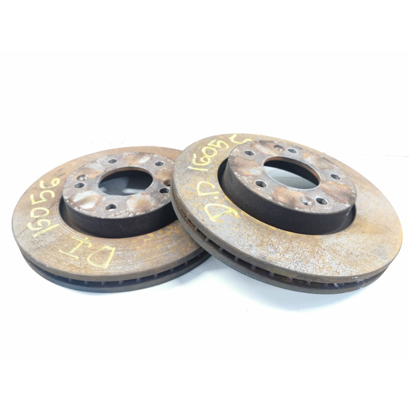 Recambio de disco freno delantero para kia carens 2.0 crdi ex monovolumen referencia OEM IAM   