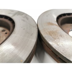 Recambio de disco freno delantero para kia carens 2.0 crdi ex monovolumen referencia OEM IAM   