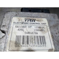 Recambio de abs para opel vectra c berlina club referencia OEM IAM 13664001 09191496 