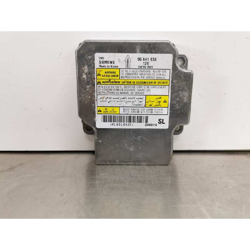 Recambio de centralita airbag para chevrolet epica ltx referencia OEM IAM 96641838 HL6SL04XF 5WY67023 Recambio de centralita airbag para chevrolet epica ltx referencia OEM IAM 96641838 HL6SL04XF 5WY67023