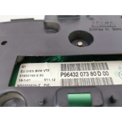 Recambio de cuadro instrumentos para citroen xsara coupe 1.9 d vtr referencia OEM IAM P9643207380  
