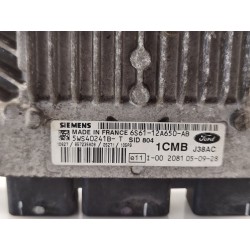 Recambio de centralita motor uce para ford fiesta (cbk) ghia referencia OEM IAM 6S6112A650AB 5WS40241B 