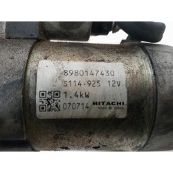 Recambio de motor arranque para opel astra h ber. cosmo referencia OEM IAM 8980147430  