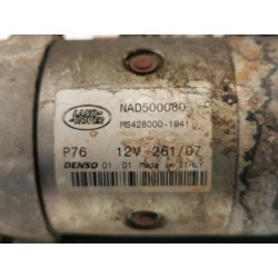 Recambio de motor arranque para land rover discovery v6 td s referencia OEM IAM NAD500080  