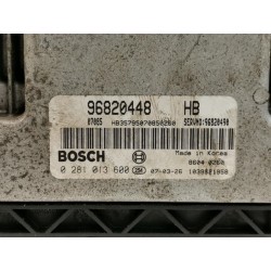 Recambio de centralita motor uce para chevrolet nubira berlina 2.0 tcdi referencia OEM IAM 0281013600 96820448 