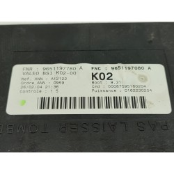 Recambio de bsi para peugeot 307 (s1) xr referencia OEM IAM 9651197080A 9651197780A 