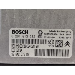 Recambio de centralita motor uce para peugeot 308 confort referencia OEM IAM 9664257580 0281013332 EDC16C34