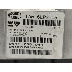 Recambio de centralita motor uce para citroen c4 berlina sx referencia OEM IAM 9657429380 9653979480 
