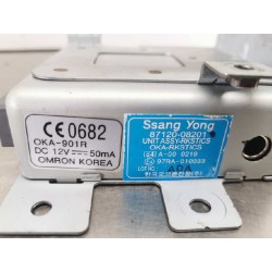 Recambio de centralita inmovilizador para ssangyong rexton rx 270 full referencia OEM IAM 8712008201 97RA010033 8662005000