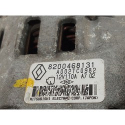Recambio de alternador para renault kangoo (f/kc0) alize referencia OEM IAM 8200468131 A002TC0982 