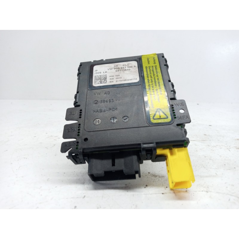 Recambio de centralita luces para volkswagen passat berlina (3c2) advance referencia OEM IAM 3C0953549A 05113810 Recambio de centralita luces para volkswagen passat berlina (3c2) advance referencia OEM IAM 3C0953549A 05113810