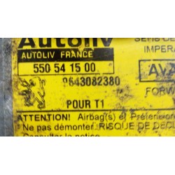 Recambio de centralita airbag para peugeot 206 berlina xt referencia OEM IAM 9643082380 550541500 