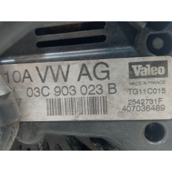 Recambio de alternador para volkswagen polo (9n3) advance referencia OEM IAM 03C903023B  