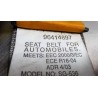 Recambio de cinturon seguridad delantero derecho para chevrolet lacetti sx referencia OEM IAM 96414897  