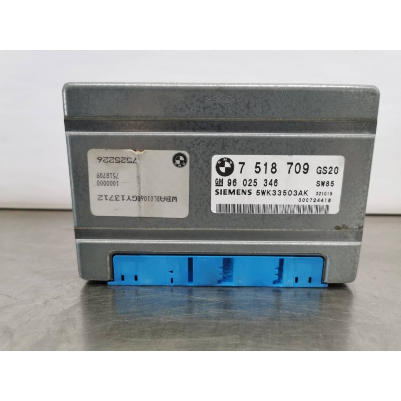 Recambio de centralita cambio automatico para bmw serie 5 berlina (e39) 525d referencia OEM IAM 7518709 96025346 5WK33503AK Recambio de centralita cambio automatico para bmw serie 5 berlina (e39) 525d referencia OEM IAM 7518709 96025346 5WK33503AK