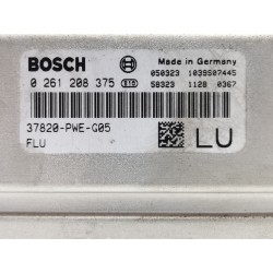 Recambio de centralita motor uce para honda jazz (gd1/5) 1.4 ls referencia OEM IAM 0261208375 37820PWEG05 