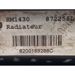 Recambio de radiador agua para dacia logan mcv ambiance referencia OEM IAM 8200189288C  