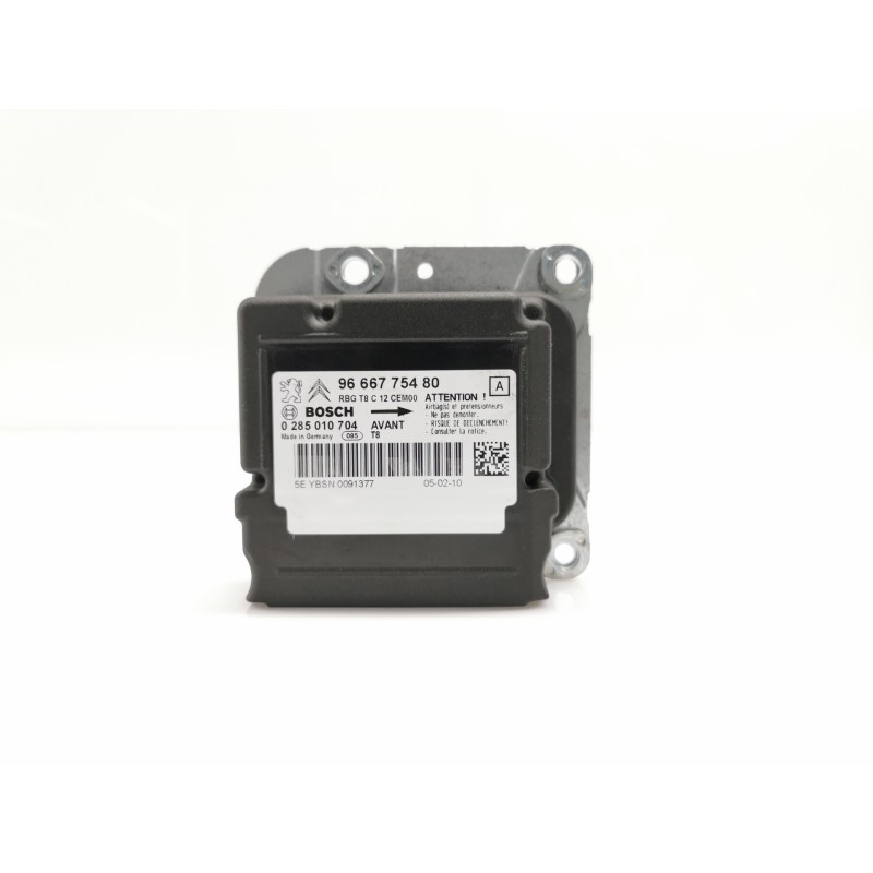 Recambio de centralita airbag para peugeot 5008 sport pack referencia OEM IAM 9666775480 0285010704 Recambio de centralita airbag para peugeot 5008 sport pack referencia OEM IAM 9666775480 0285010704