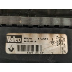 Recambio de radiador agua para renault megane ii berlina 5p confort authentique referencia OEM IAM 8200115541  