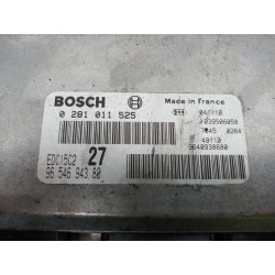 Recambio de centralita motor uce para peugeot 206 berlina xs referencia OEM IAM 9654694380 0281011525 EDC15C227