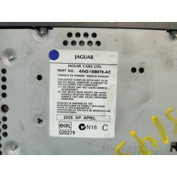Recambio de sistema audio / radio cd para jaguar x-type 2.0 d classic referencia OEM IAM 4X4318B876AC  