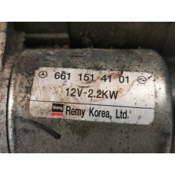Recambio de motor arranque para ssangyong rodius xdi referencia OEM IAM 6611514101  