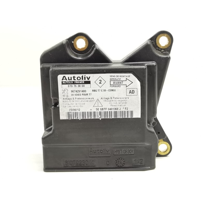 Recambio de centralita airbag para peugeot 308 sw envy referencia OEM IAM 9674291480 619763800 Recambio de centralita airbag para peugeot 308 sw envy referencia OEM IAM 9674291480 619763800